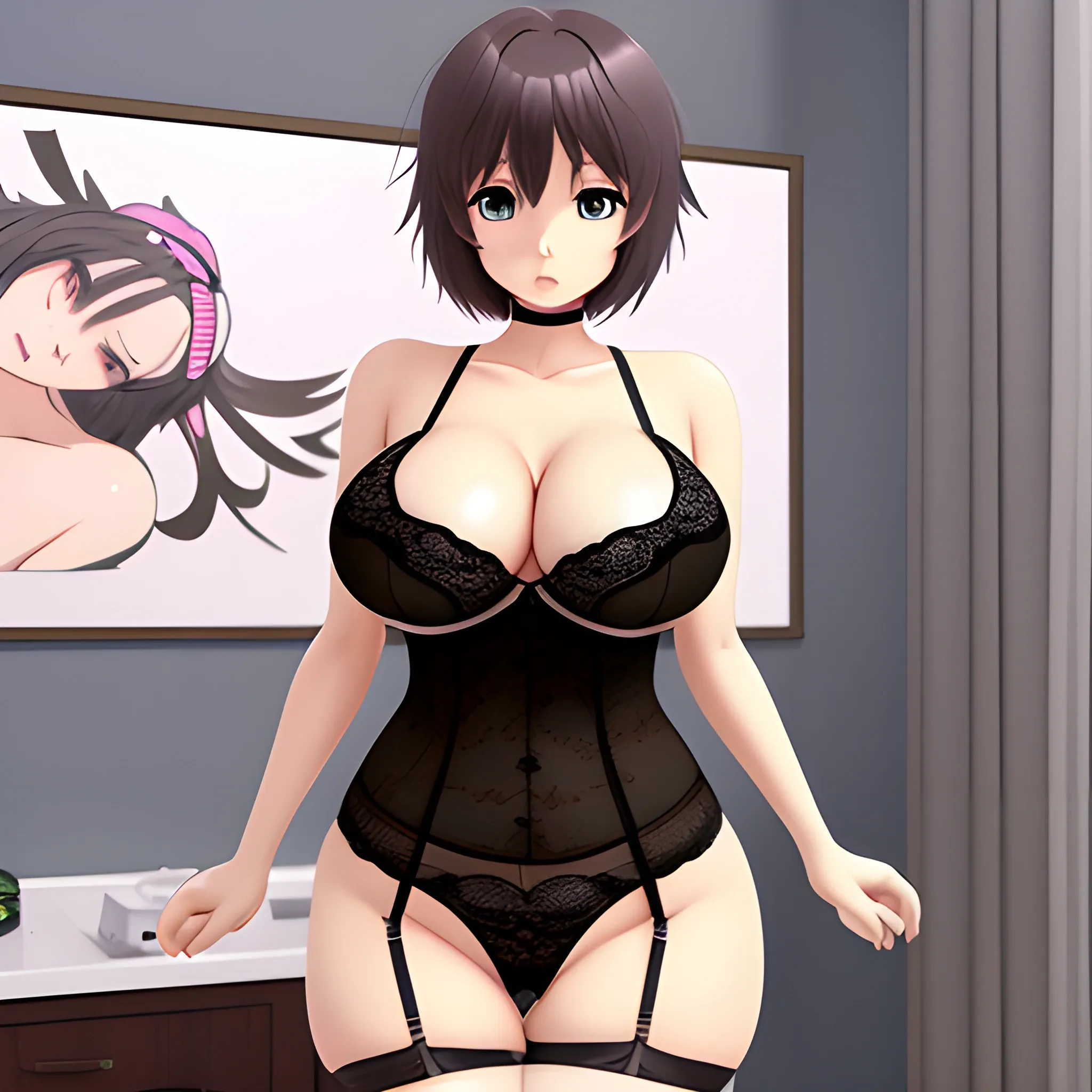 clay wolf add 3d Anime Milf photo