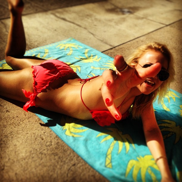 chanel lenicka add Emily Osment Bikini photo