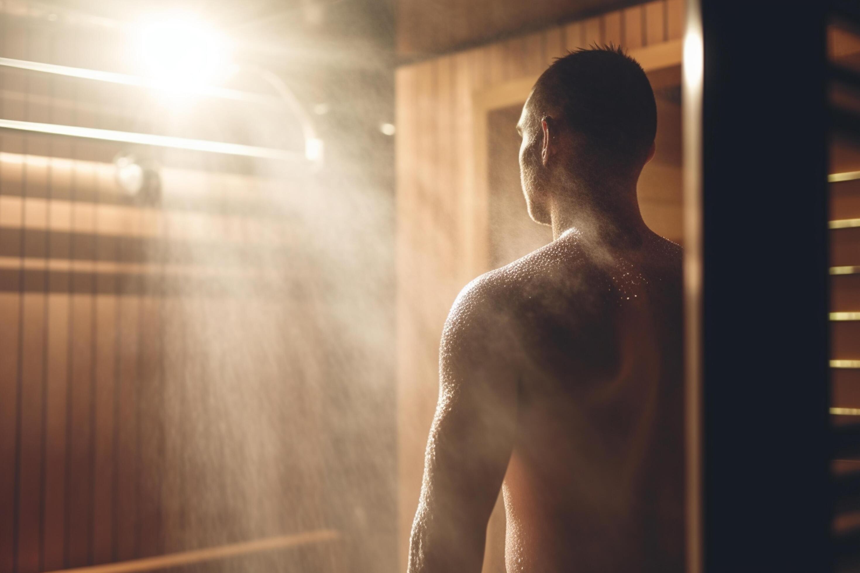 alexander kern add Naked Guy In Sauna photo