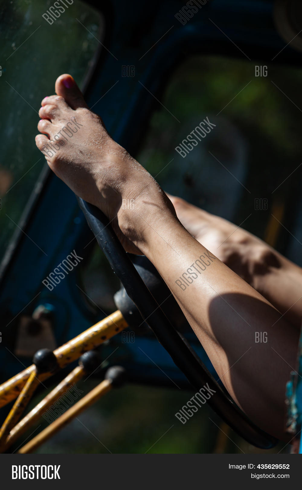 brock remington add Nude On A Tractor photo