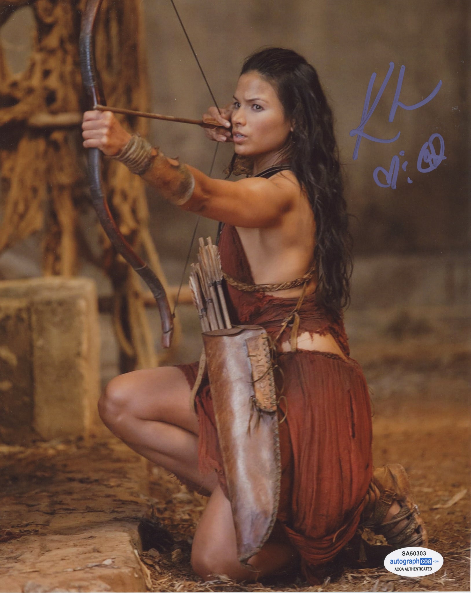 alain kabeya add Katrina Law Spartacus Hot photo