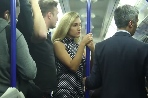 angeline chapman add Gropped On Train photo