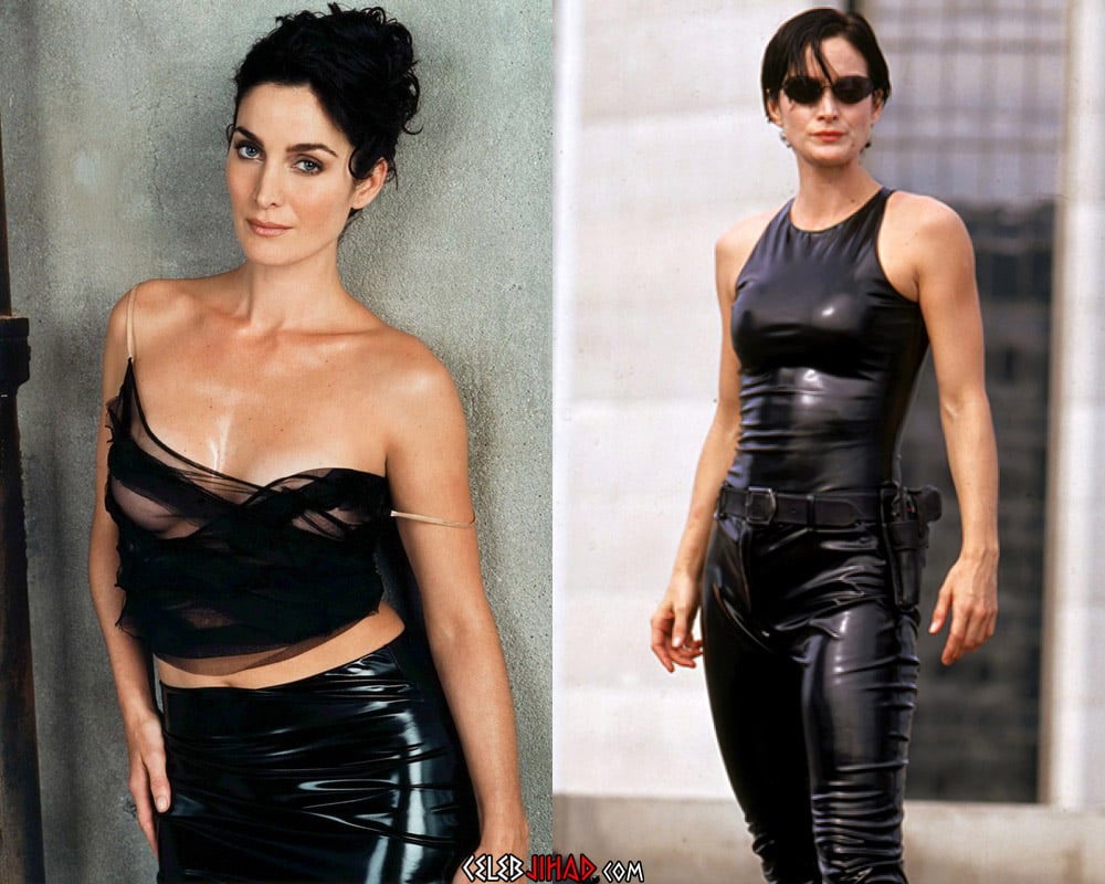 don burris add Carrie Anne Moss Sexy photo