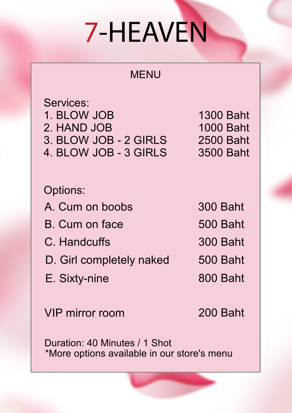 chime add Blow Job Bar Bangkok photo