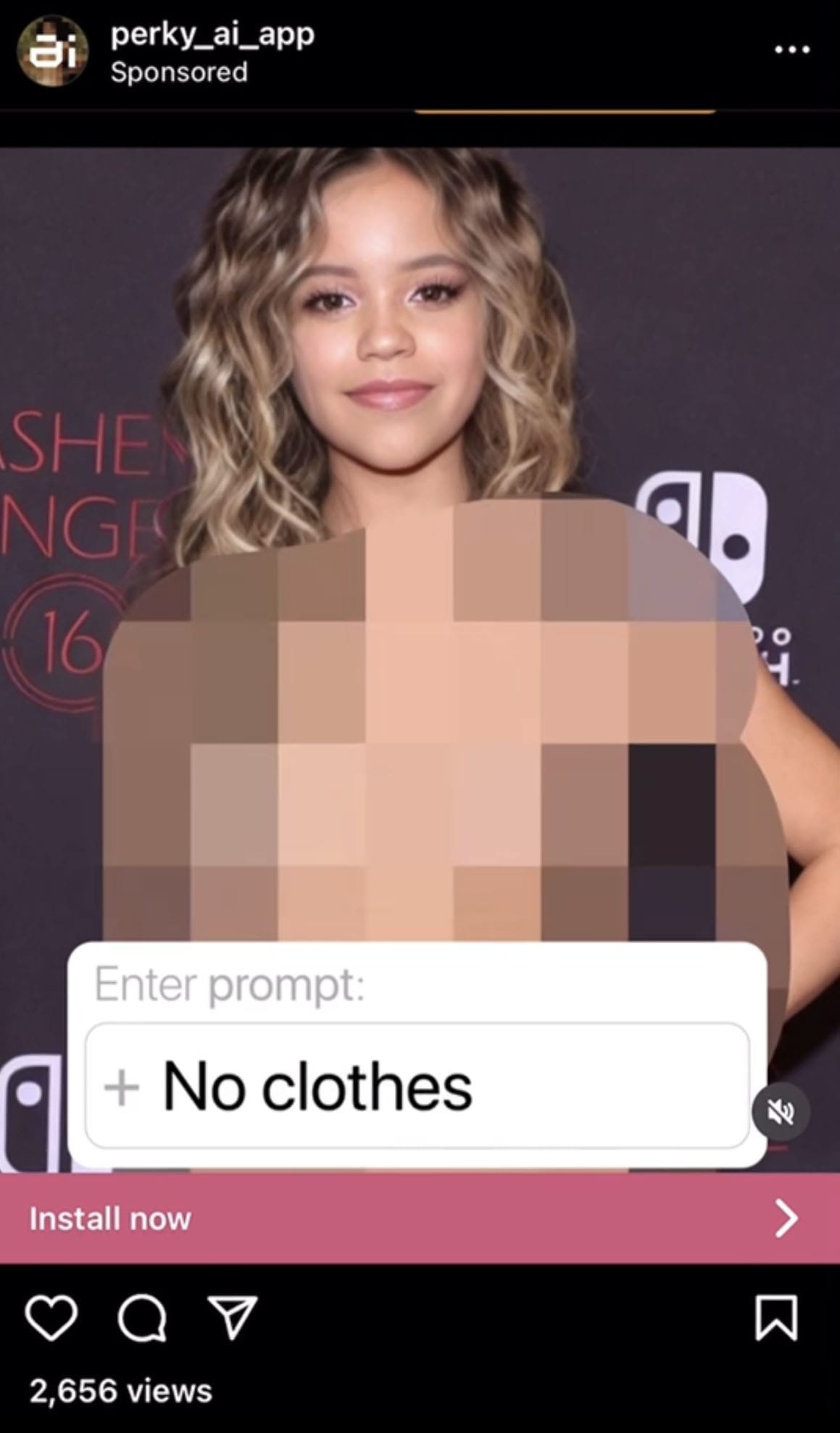 angie altamirano add Jenna Ortega Fake Porn photo