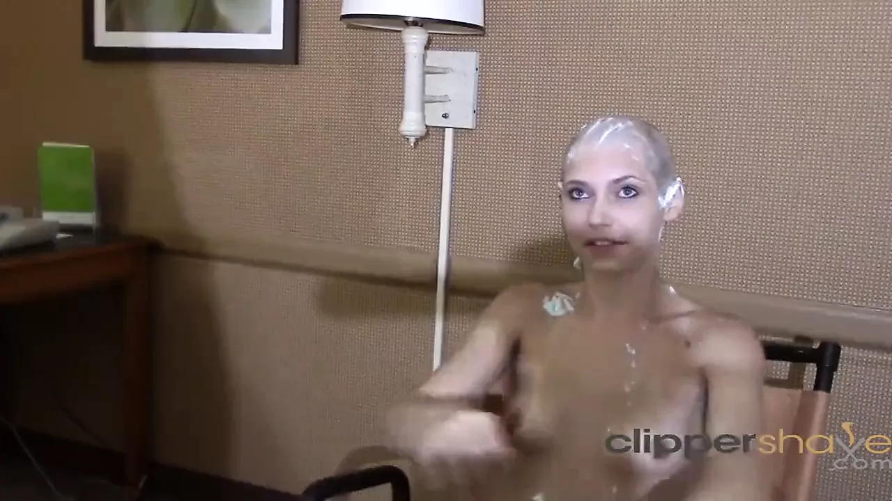 angie coles add Head Shaving Porn photo