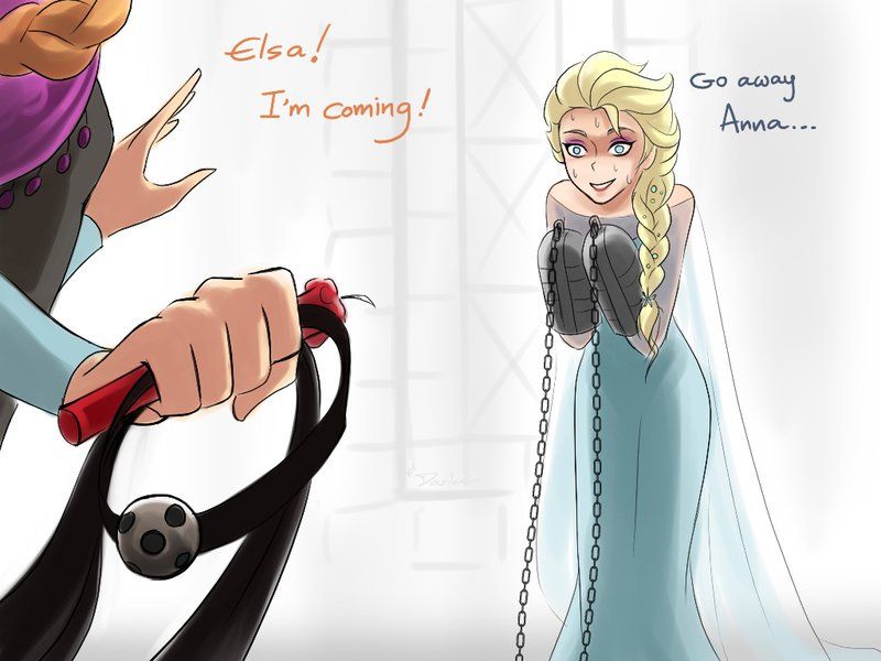 Elsa Tied Up 18299