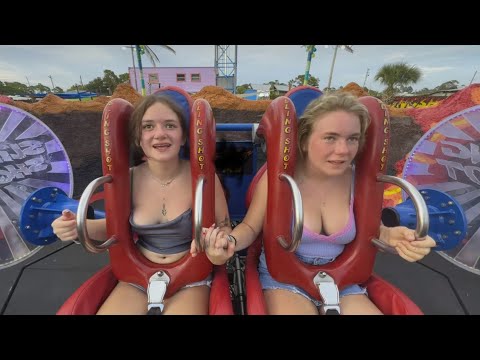 amie engstrom add Tits Fall Out On Slingshot Ride photo