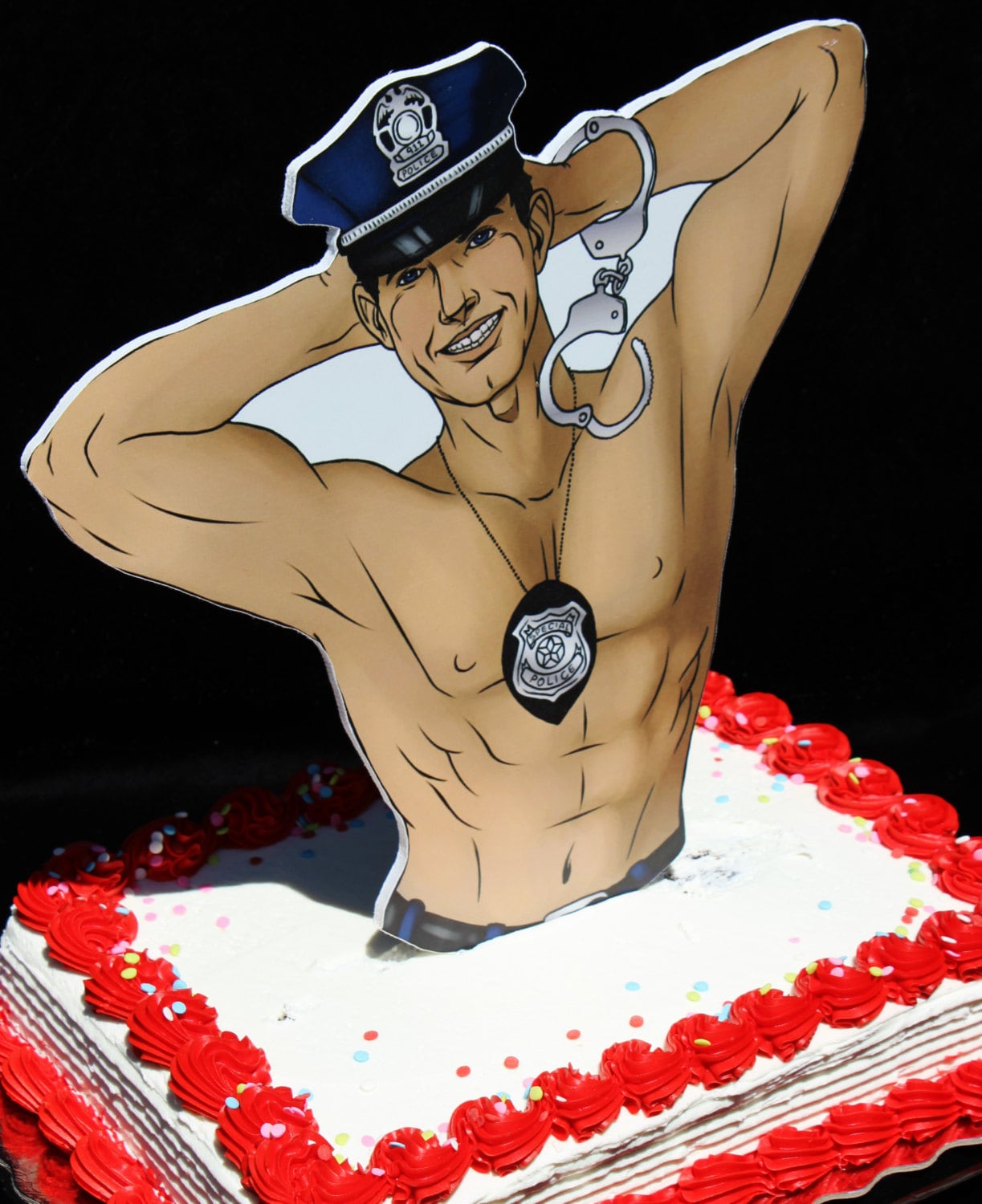 derek arceneaux add Male Stripper Cake photo