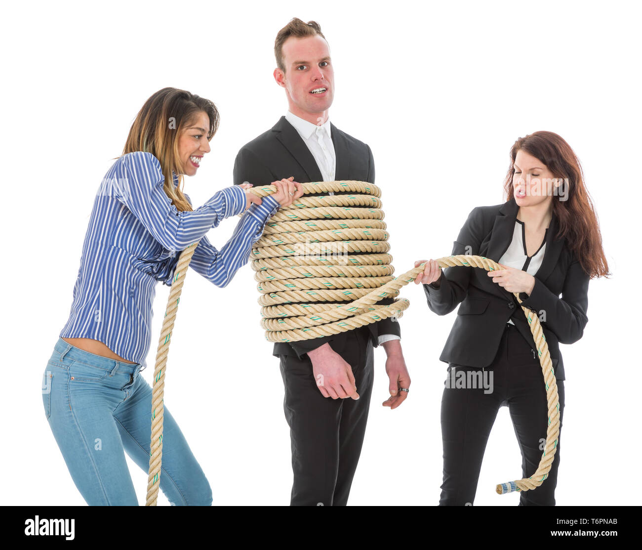 annette higgins add Woman Tying Up A Man photo