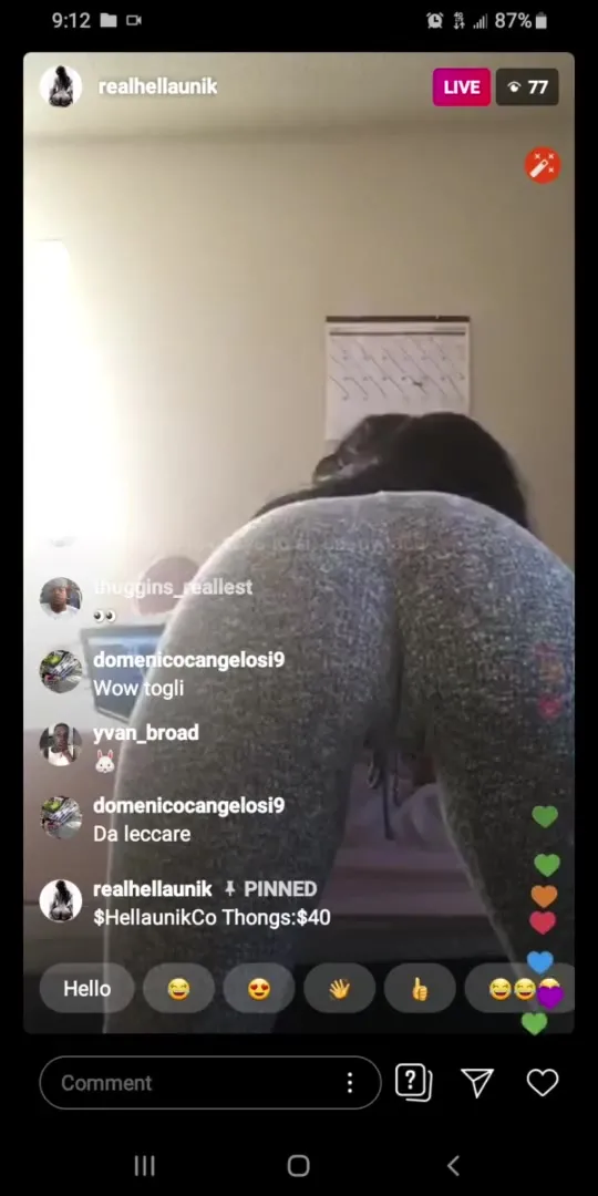 cecilia celeste add Ig Live Twerk photo