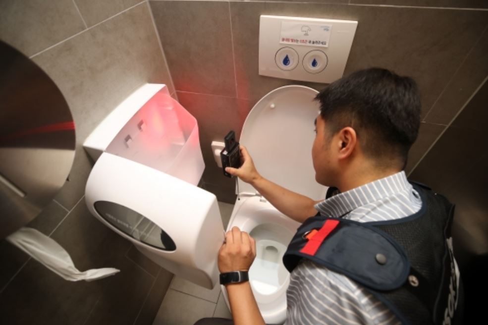 chuck colbert add Hidden Cameras In Toilets photo