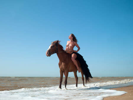 curtis kester add Nude Women Riding Horses photo