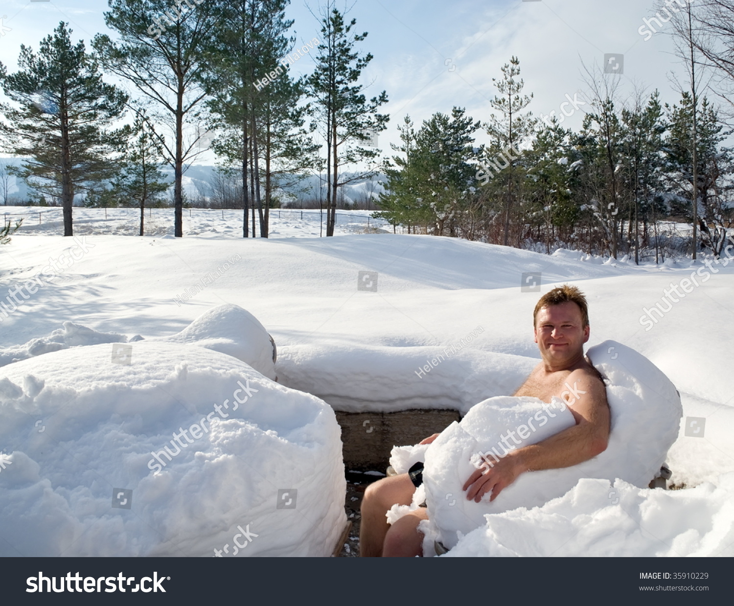 chadi faraj add Naked Guys In The Snow photo