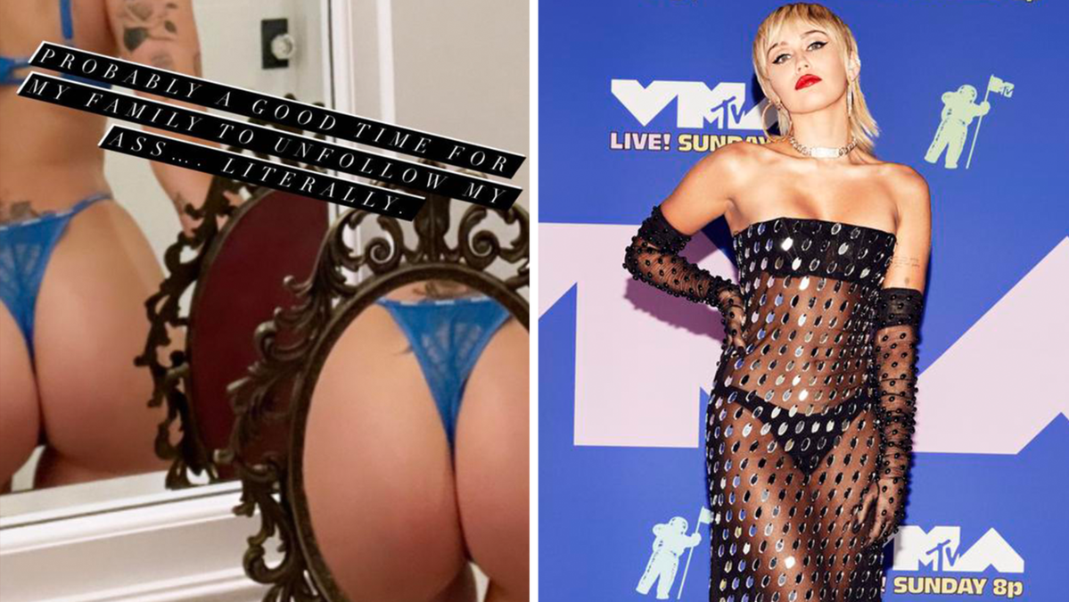 allie cloud add Miley Cyrus Butt Nude photo