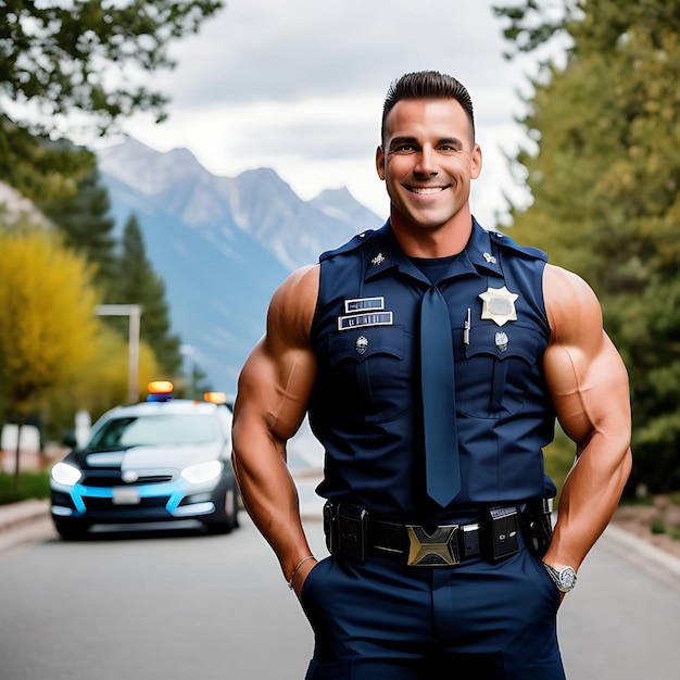 amy lynn hawkins add Sexy Cop Man photo