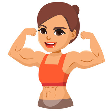 betty vo add Animated Muscle Women photo