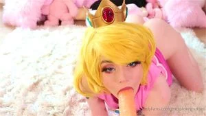 bambi amado add Princess Peach Cosplay Porn photo