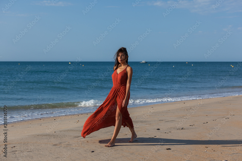 allyson liu add Nudes Walking On Beach photo