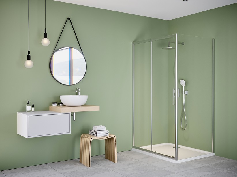 claire yao add Olive Glass Shower photo