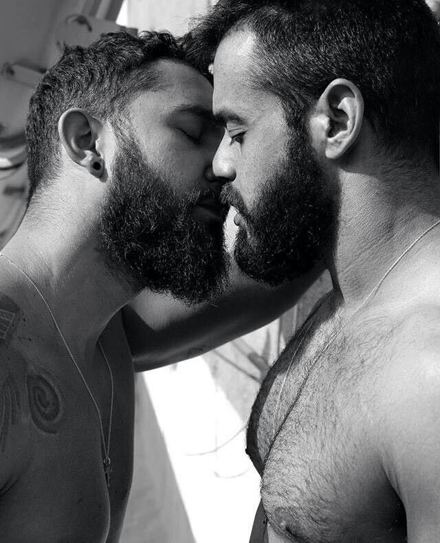 bill halterman add Men Kissing Hot photo