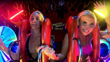 anita ravi add Slingshot Ride Nipple photo