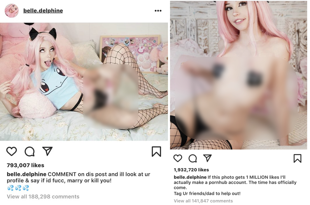 amanda winward add Belle Delphine Sex Scene photo