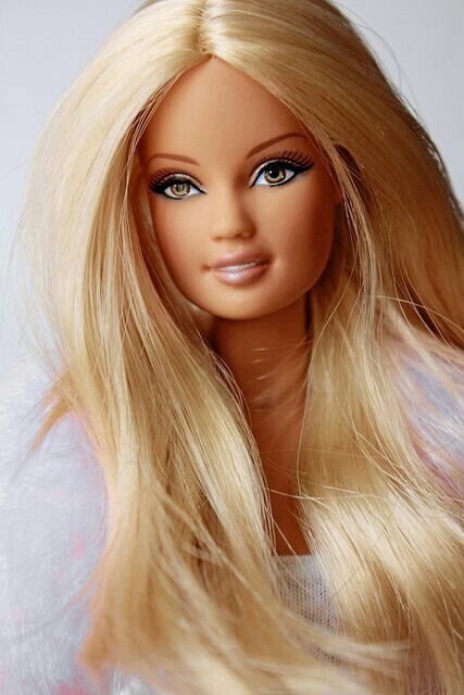 darine zein add Strawberry Blonde Barbie Doll photo