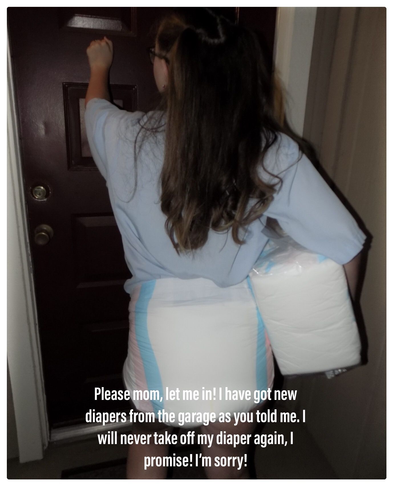 cameron campana add Diaper Punishment Spank photo