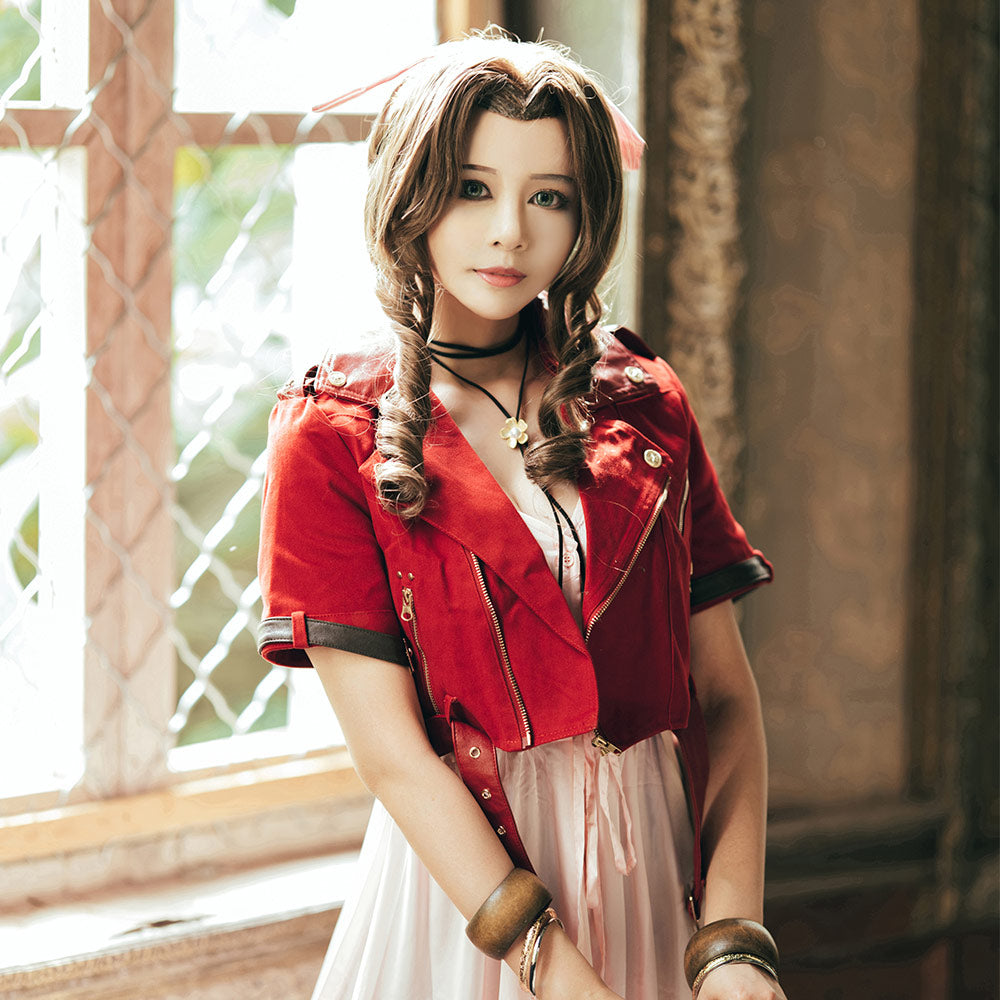 chi chi jimenez add Aerith Gainsborough Cosplay photo