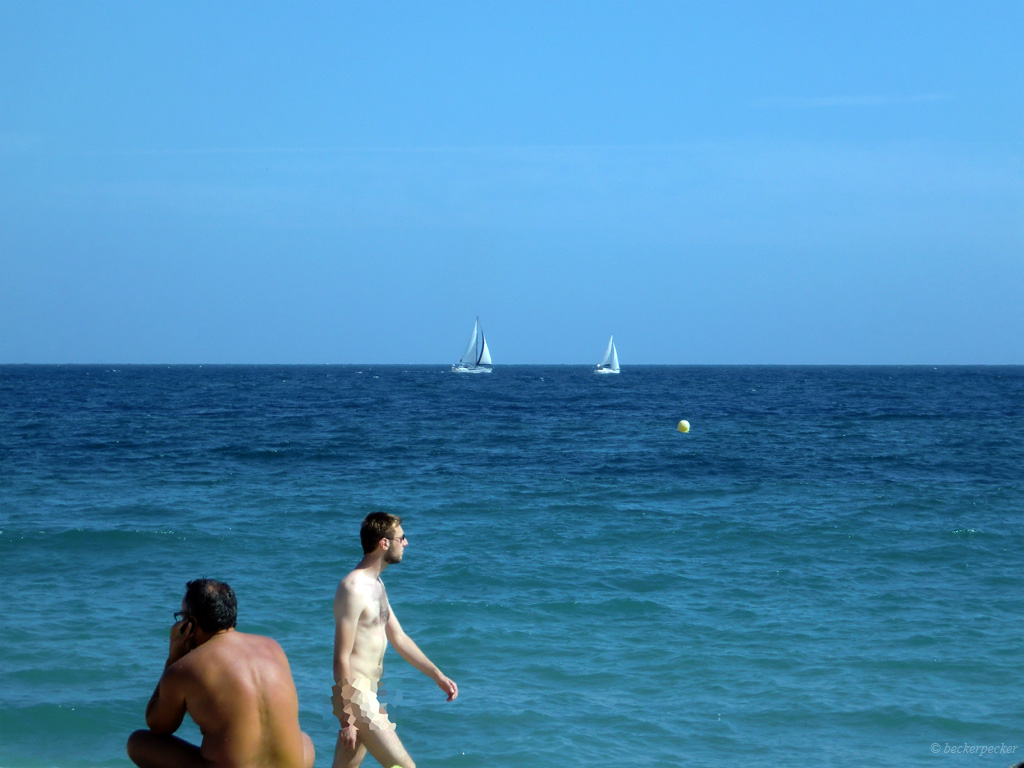 corey darby add Naked Beach Barcelona photo