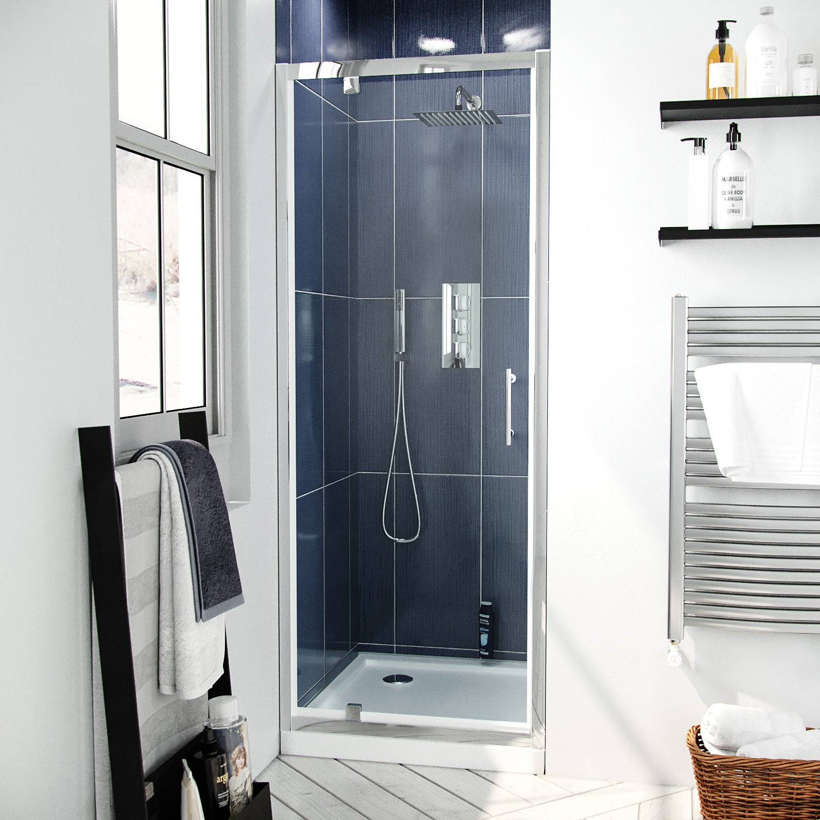 alea schmidt add Olive Glass Shower photo