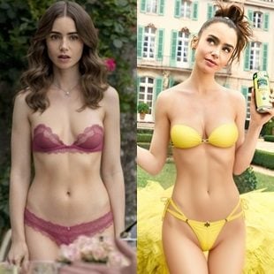 christopher dewilde add Lily Collins Nude photo