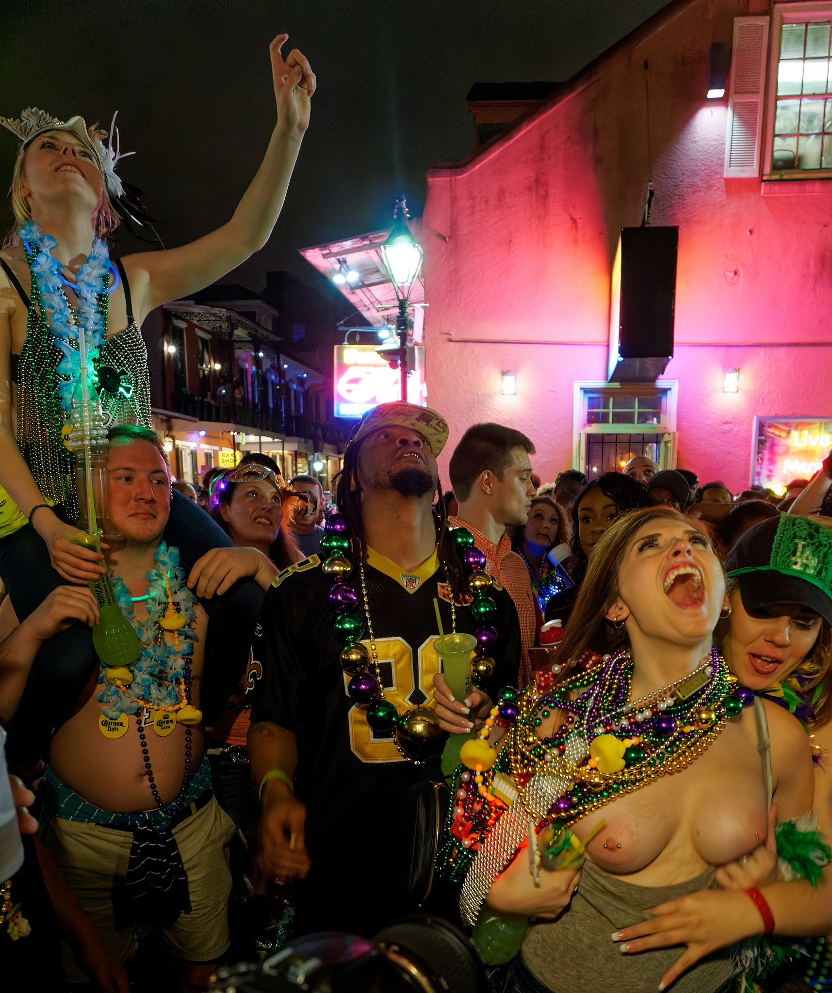 chris kitcher add Bourbon Street Flasher Video photo