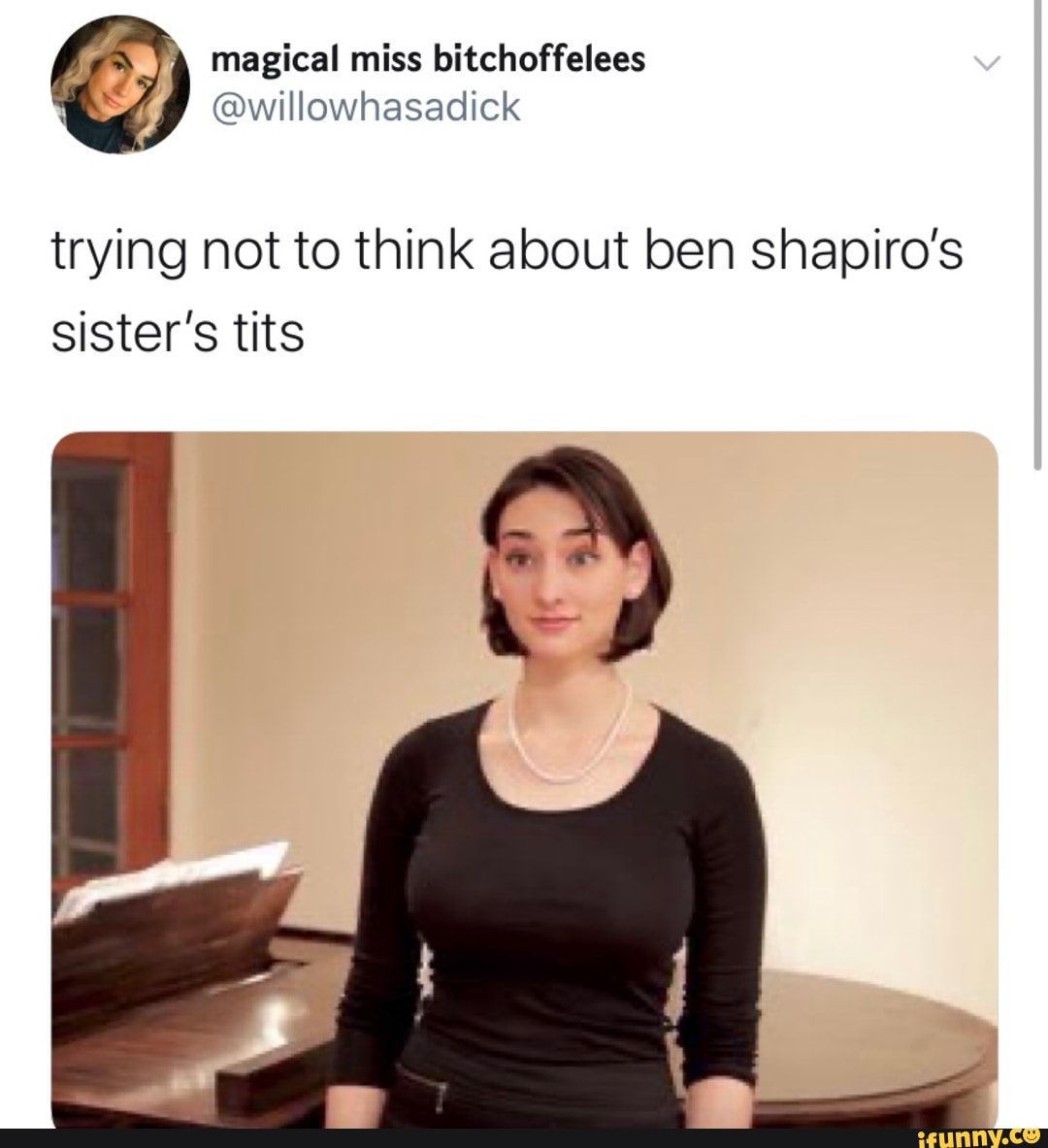 caleb lam add Ben Shapiro Sister Tits photo