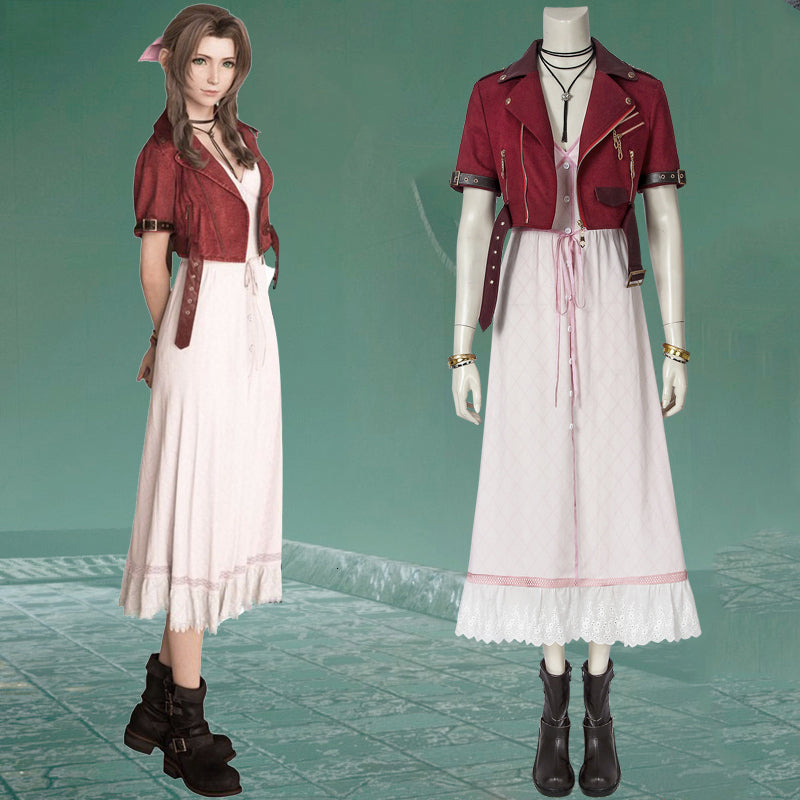 andrea stafford add Aerith Gainsborough Cosplay photo