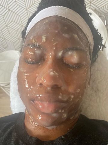 angela mott add Messy Facials photo