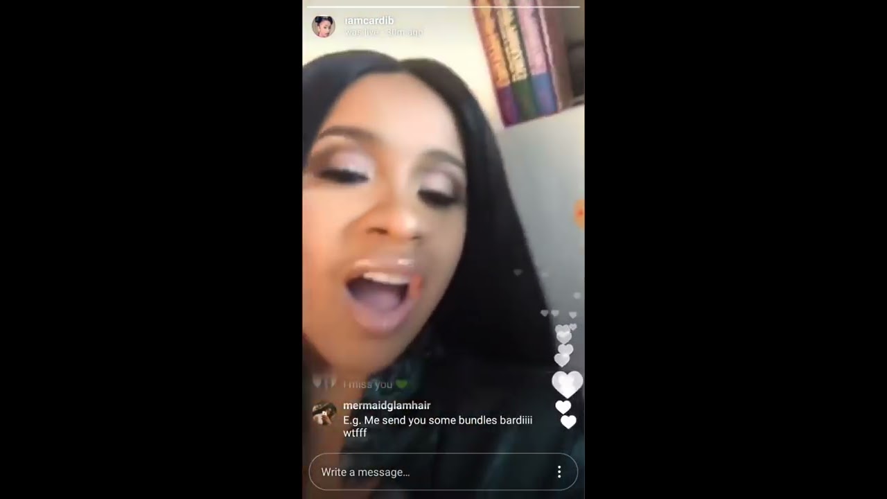 abdul nabi add Cardi B Moan photo