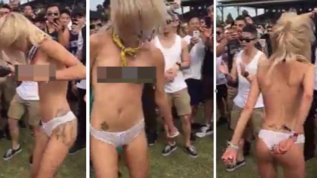 claire hidalgo add Music Festival Nude photo