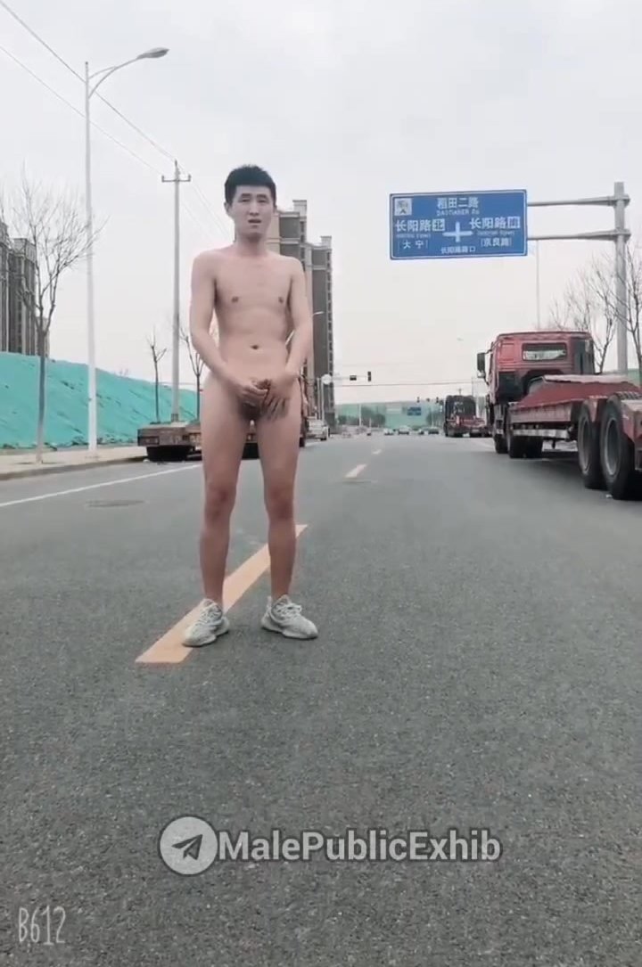 chad bolt add Naked On Street photo