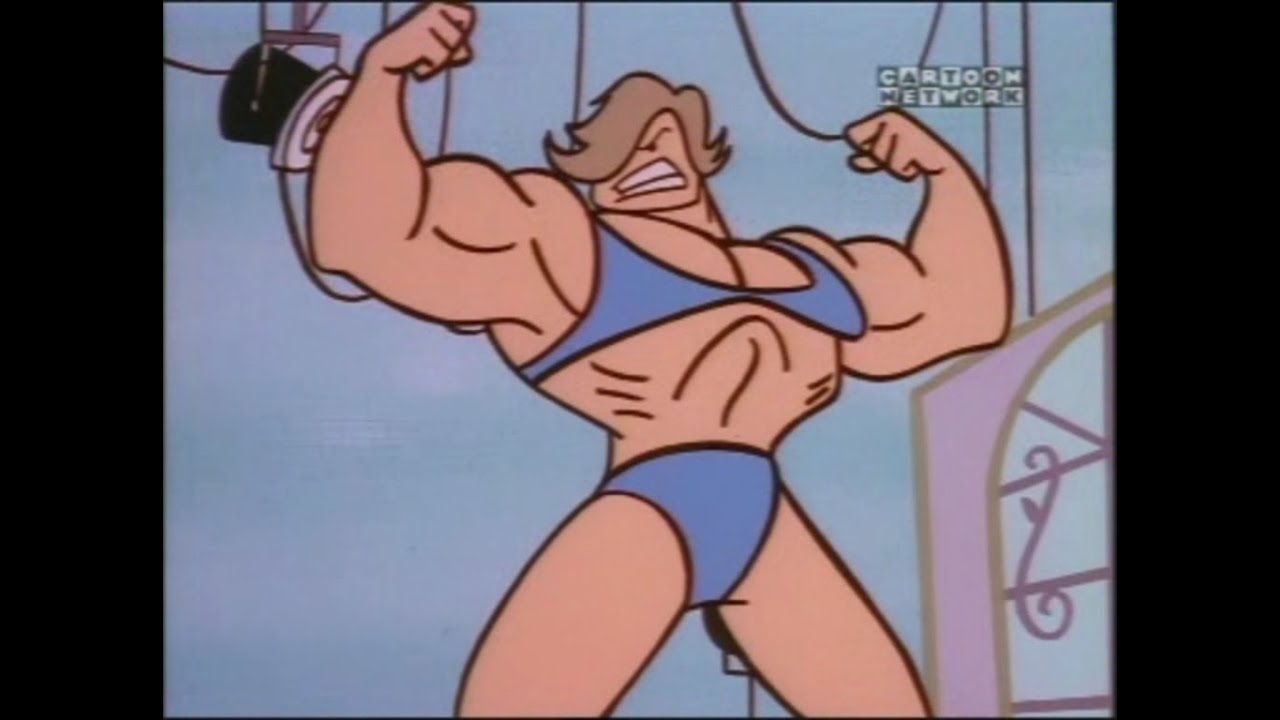 Animated Muscle Women 26553