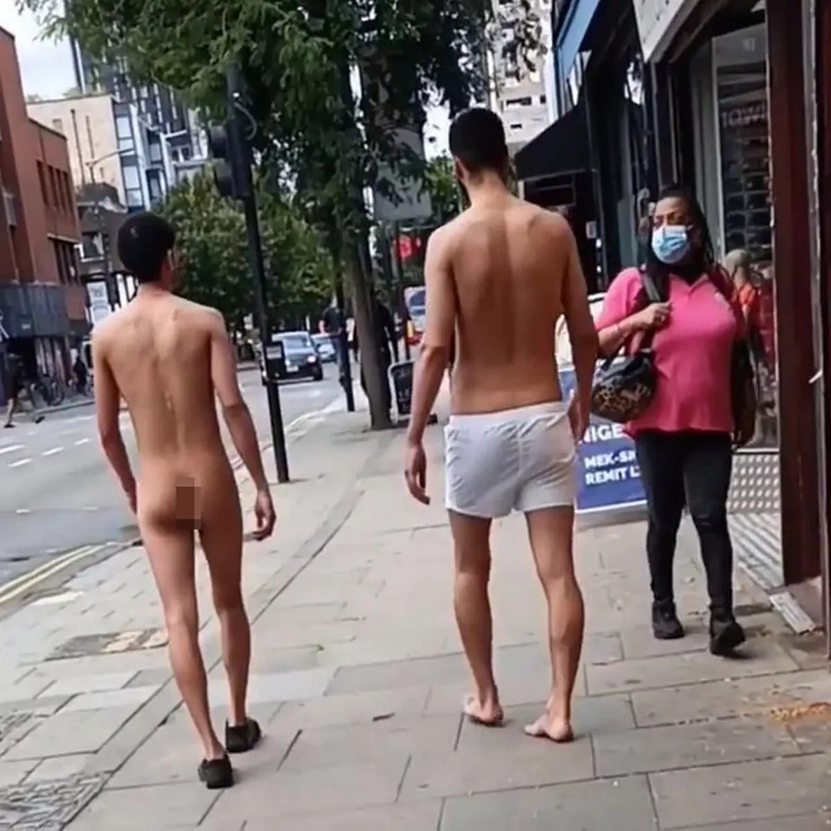 brendan reinert add Naked On Street photo