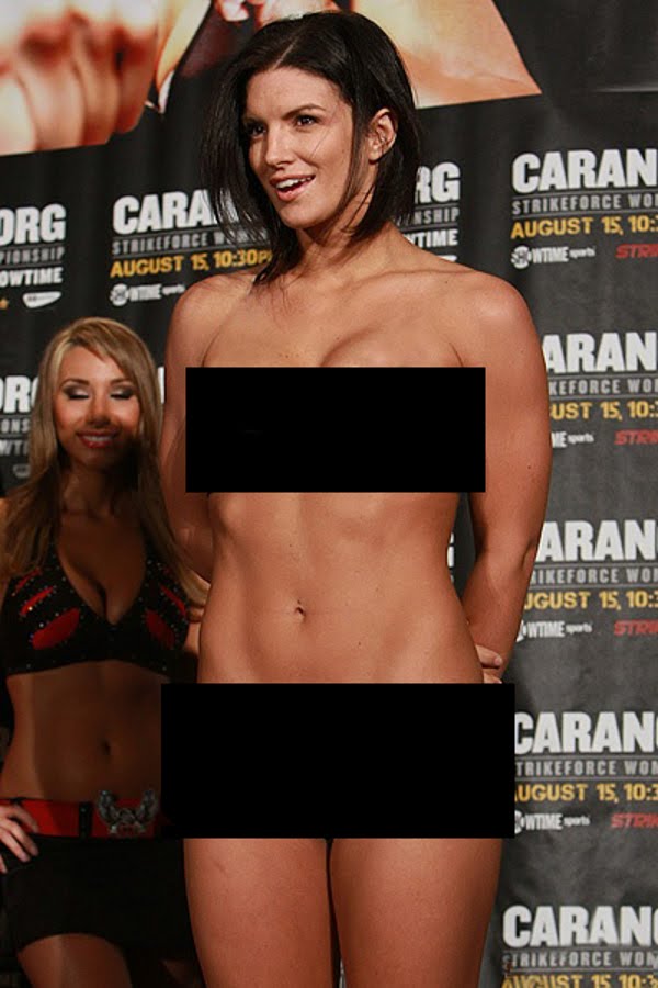 azmil add Gina Carano Titties photo