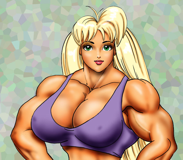 aisyah nadirah add Animated Muscle Women photo