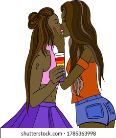 brittney holmgren add Black Lesbians Tongue Kissing photo