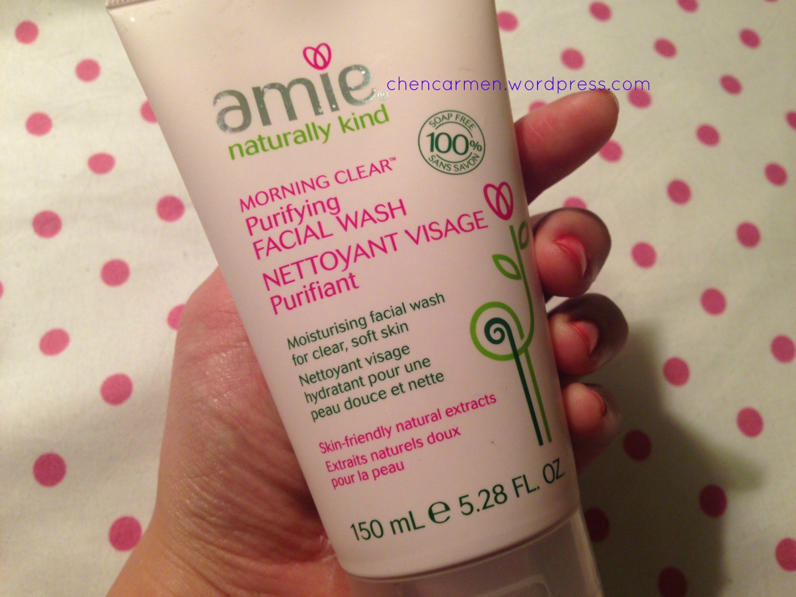 aaron bos lun add Amie Face Wash photo