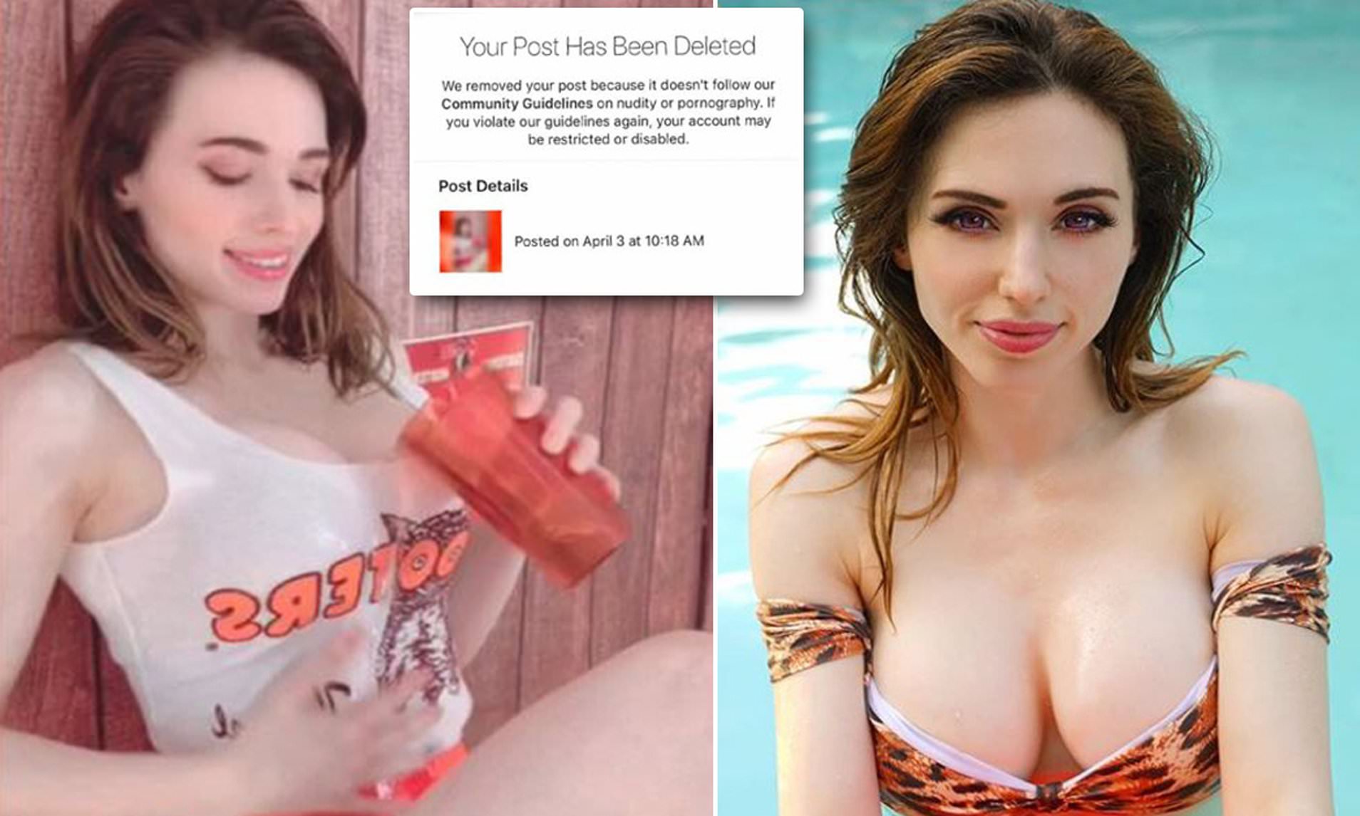 amanda louise sullivan add Amouranth Niple photo