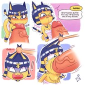 cristina silvestri add Animal Crossing Ankha Porn photo