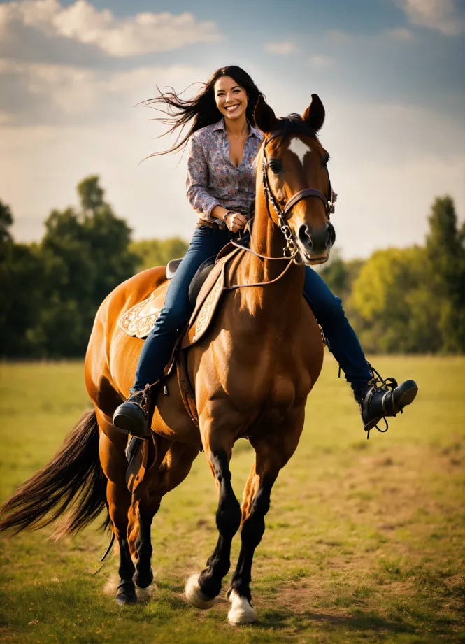 assaf manor add Corinna Kopf Riding photo