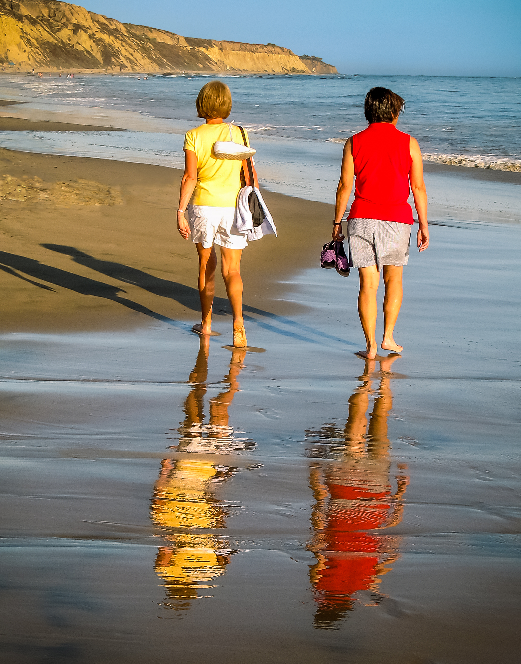 alessandro burini add Nudes Walking On Beach photo